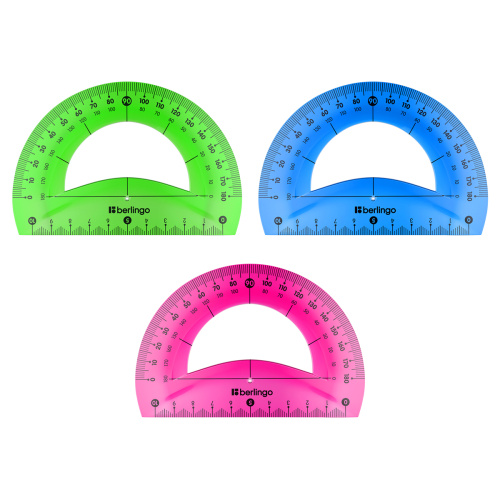 Транспортир 10см. Berlingo Flexy