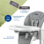 Стульчик Tatamia Peg Perego Follow Me Wonder (Grey)