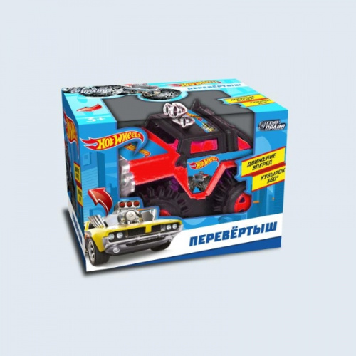 Машина-перевертыш Hot Wheels на батарейках