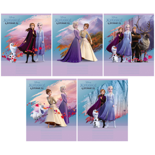 Тетрадь клетка 18л. Hatber Disney. Холодное сердце-II