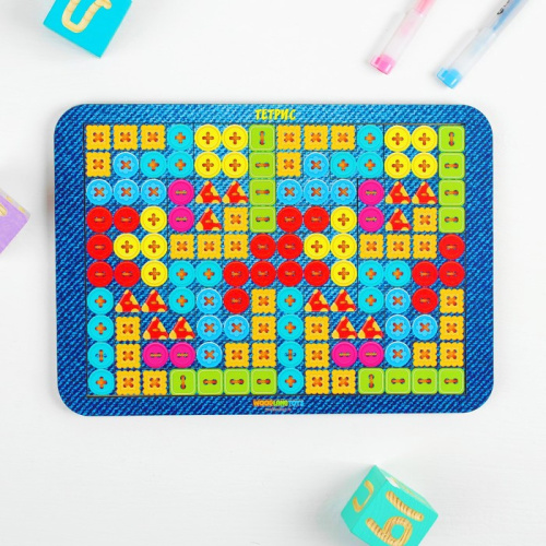 Игра Тетрис большой Пуговки