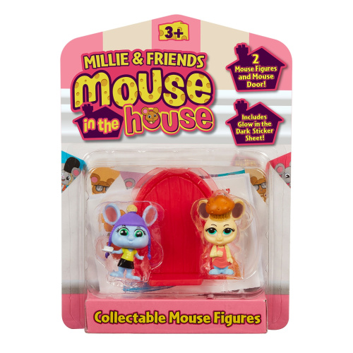 Набор фигурок Сквик и Маффин. Mouse in the House