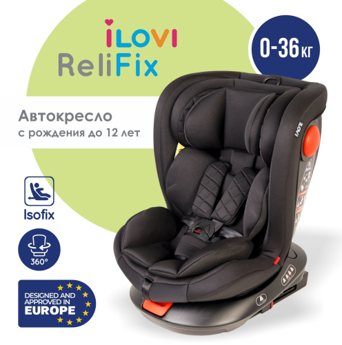 Автокресло iLovi Relifix,0-36 (Black)
