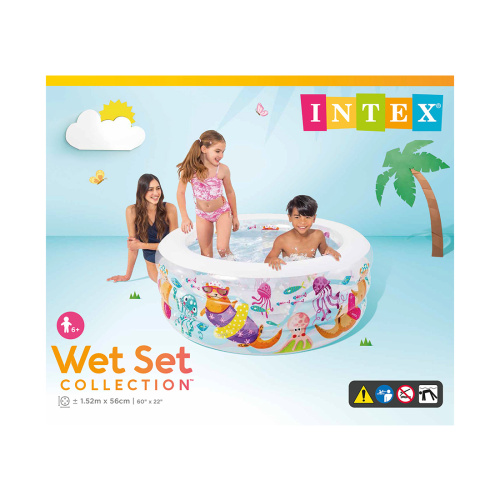 Бассейн надувной Little Otter 152х56см.