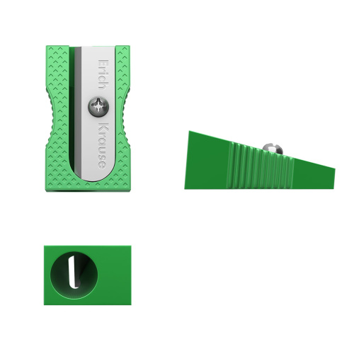 Точилка ErichKrause Ferro Color металлическая