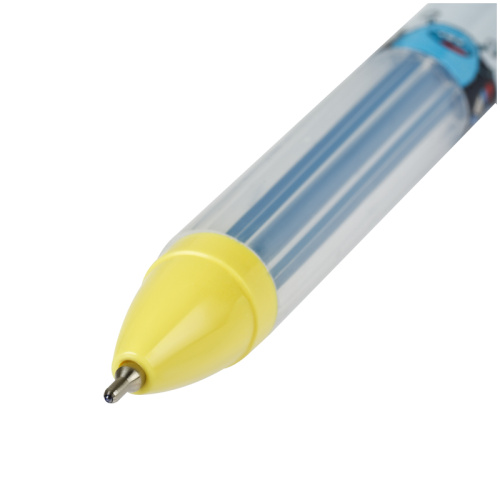 Ручка шариковая синяя автомат. 0,5мм MESHU Space Aliens