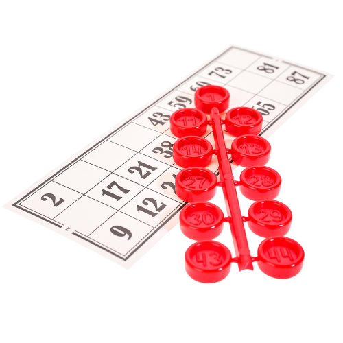 Лото классическое пластиковое