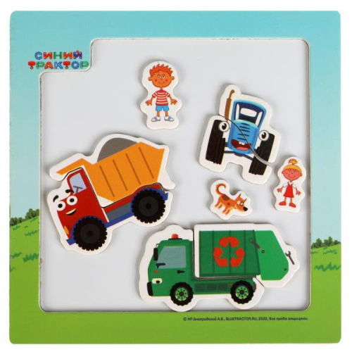 Доска магнитная Синий Трактор