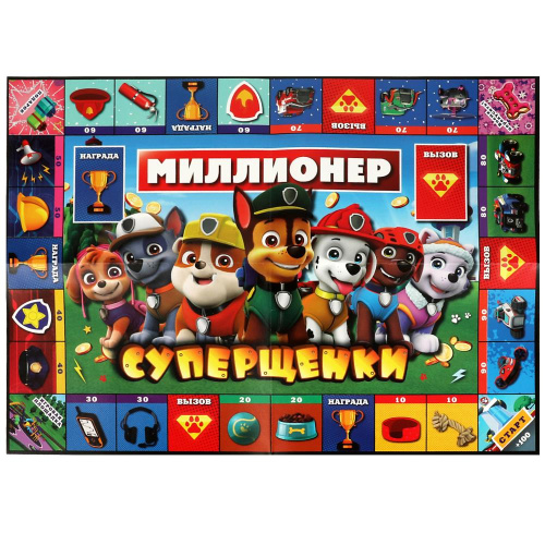 Настольная бизнес-игра Миллионер. Суперщенки