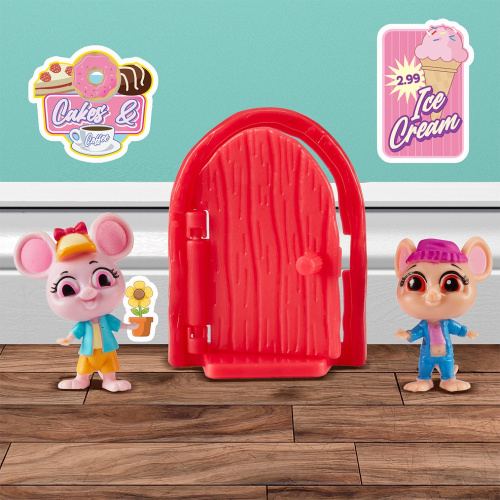 Набор фигурок Милли и Баббл. Mouse in the House