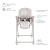 Стульчик для кормления iLovi Frutti (Cloud Gray)