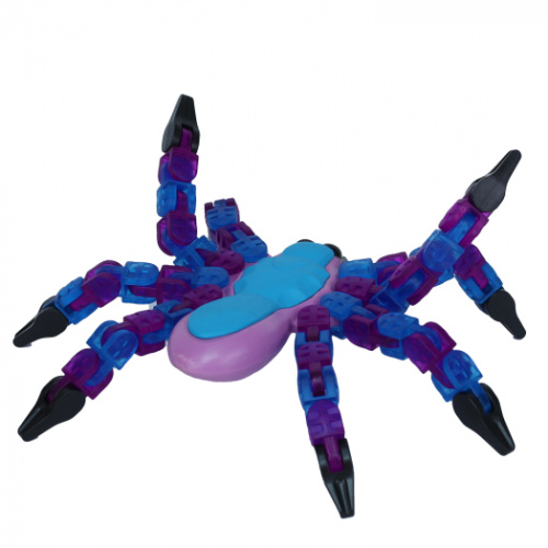 Антистресс Паук синий