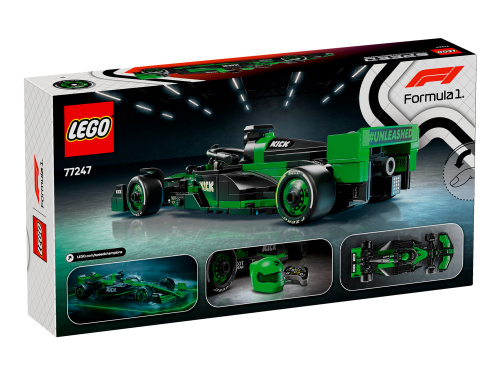 Конструктор LEGO Speed Champions Болид KICK Sauber F1 Team C44