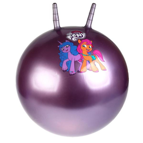 Мяч 55см. My Little Pony с рожками