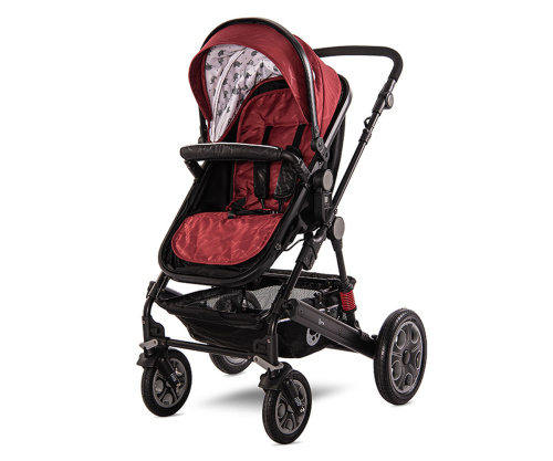 Коляска трансформер Lora(Red 2187)