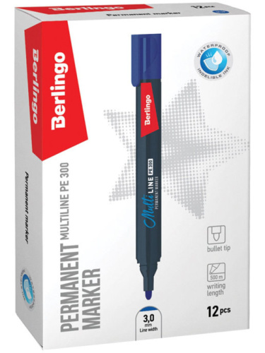 Маркер Multiline PE300 синий