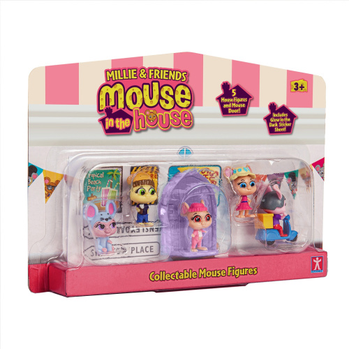 Набор 5в1 Милли и мышки. Mouse in the House