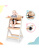 Стульчик для кормления Kinderkraft с подушкой ENOCK (White)