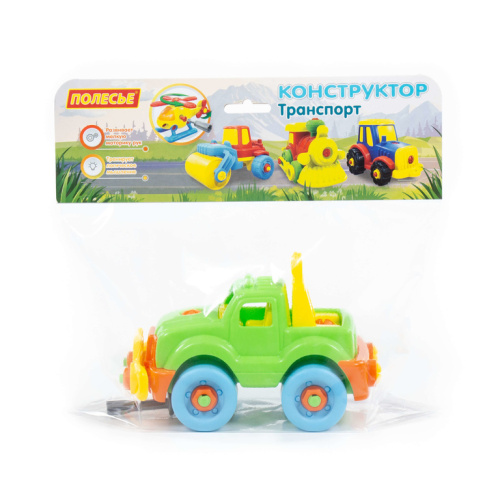 Конструктор-транспорт Джип 22дет.