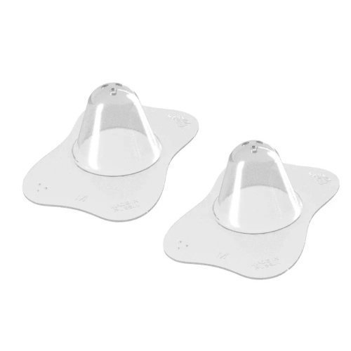 Защитные силиконовые накладки Roxy-Kids на соски при кормлении, размер M+M